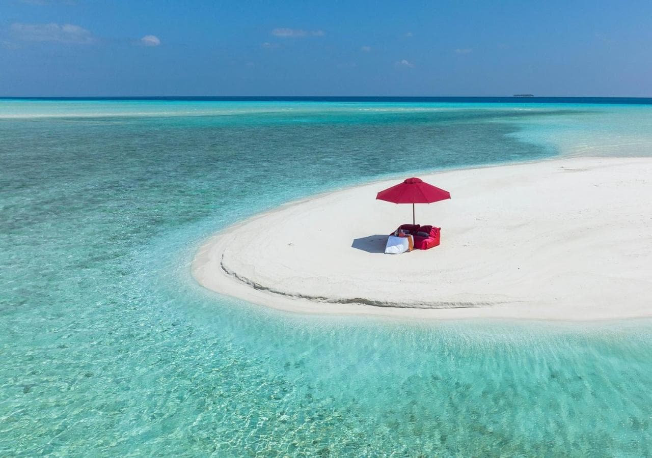 Niyama Private Islands sandbank